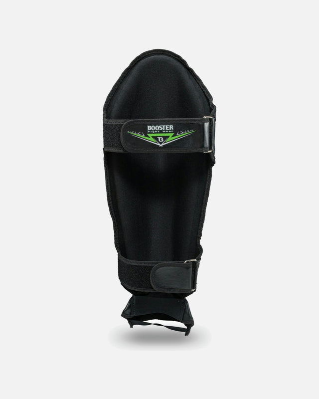 Booster Scheenbeschermers Warrior Series - Zwart
