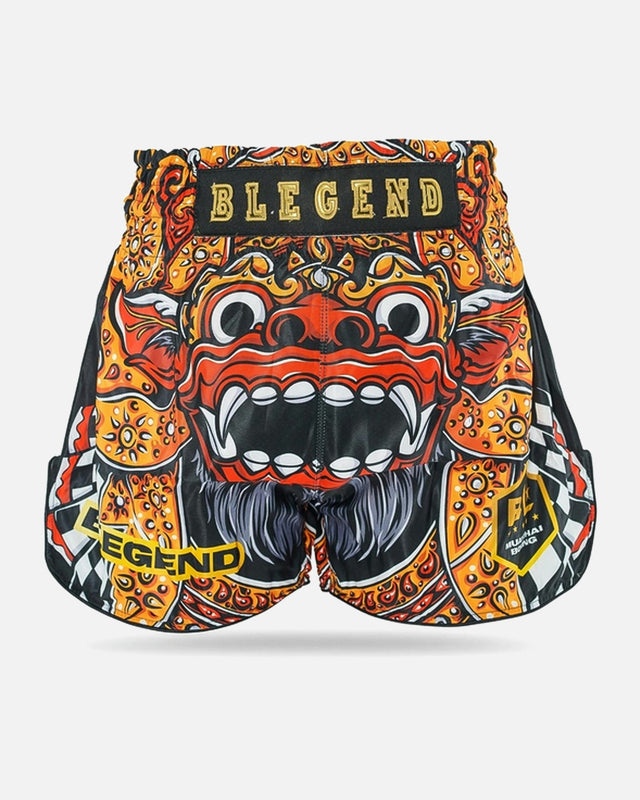Blegend Muay-Thai-Shorts Legend 3 – Schwarz