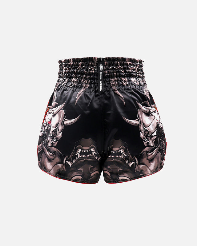 Twins Muay-Thai-Shorts TTBL Kabuki – Schwarz