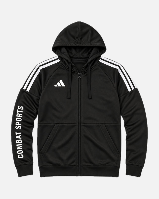 Adidas Träningsjacka Community Sports - Svart/Vit