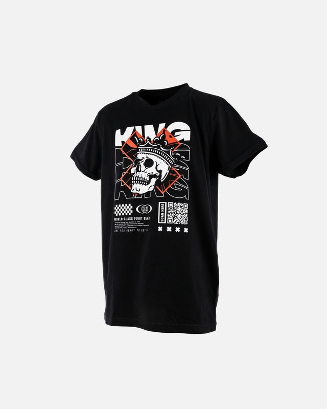 T-shirt King Pro Boxing Skull 2 – Nero