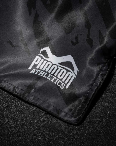 Pantaloncini Muay Thai Phantom Athletics Tiger Camo – Grigio