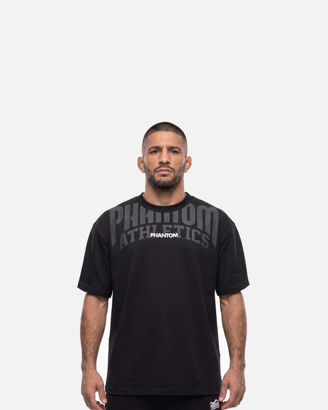 T-shirt Phantom Athletics Supporter Oversize – Nero