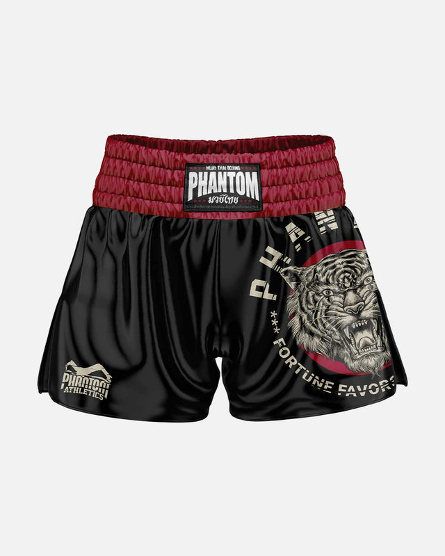 Phantom Athletics Muay-Thai-Shorts Tiger Unit – Schwarz