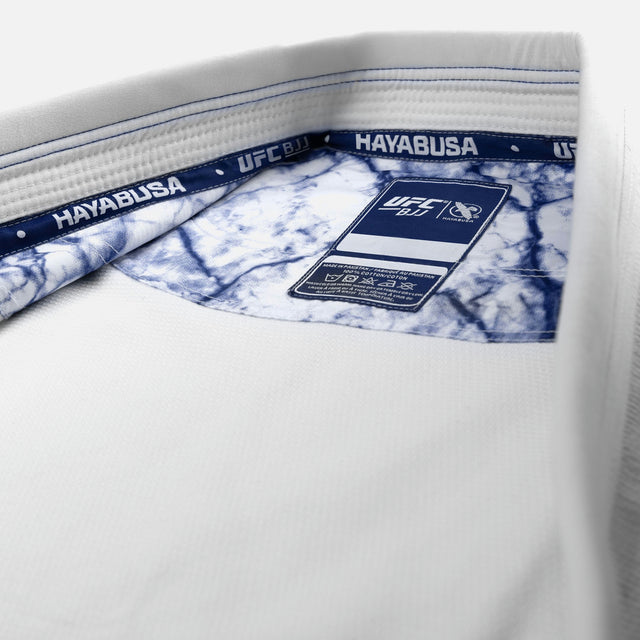 Hayabusa x UFC BJJ-gi Jakke Lightweight - Hvid