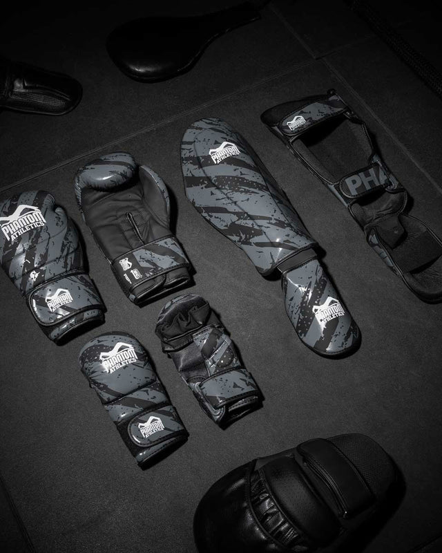 Phantom Athletics MMA-handsker Camo Tiger – Grå