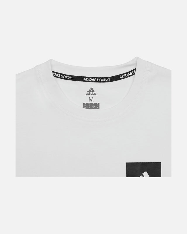 Canotta Adidas Community Boxing – Bianco/Nero