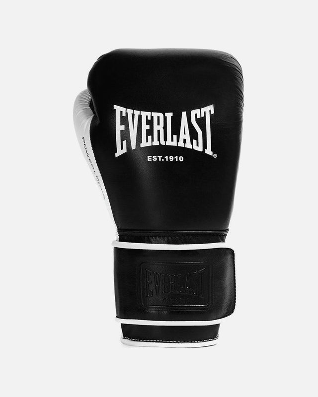 Gants de boxe Everlast Powerlock Pro OG – Noir/Blanc