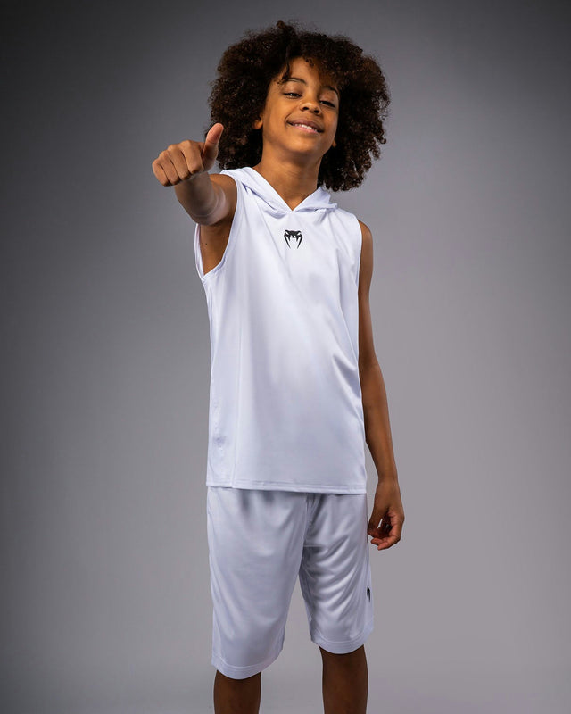 Venum Hoodie Elite Mouwloos Kinderen - Wit