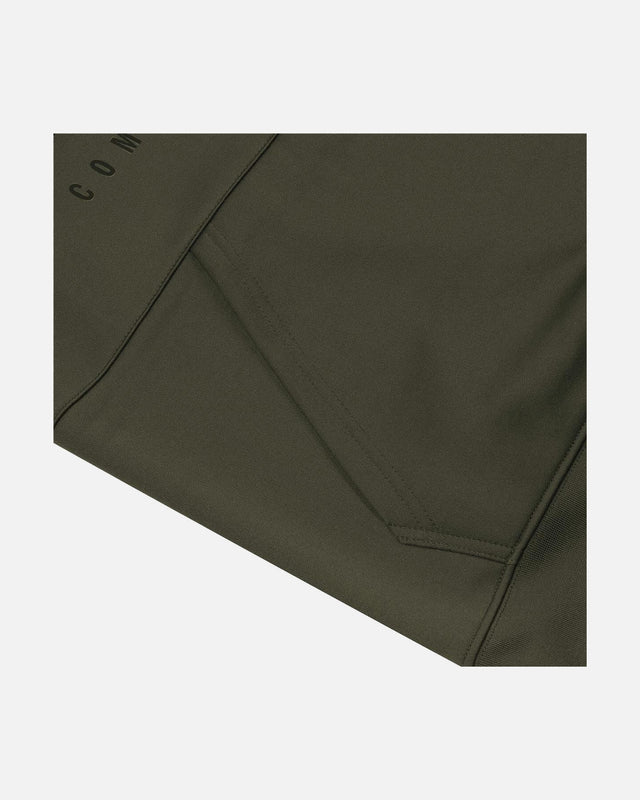 Adidas Hoodie Tech Line - Olivově zelená