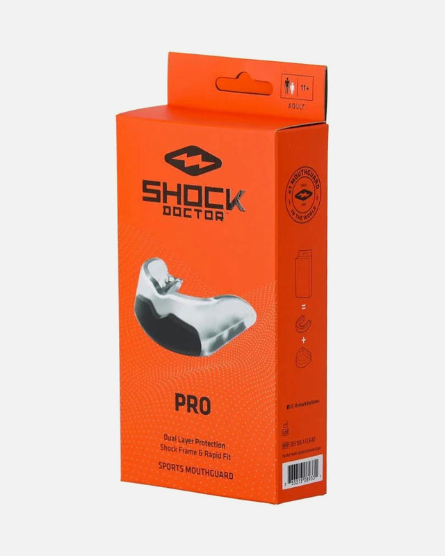 Protector bucal Shock Doctor Pro – Transparente