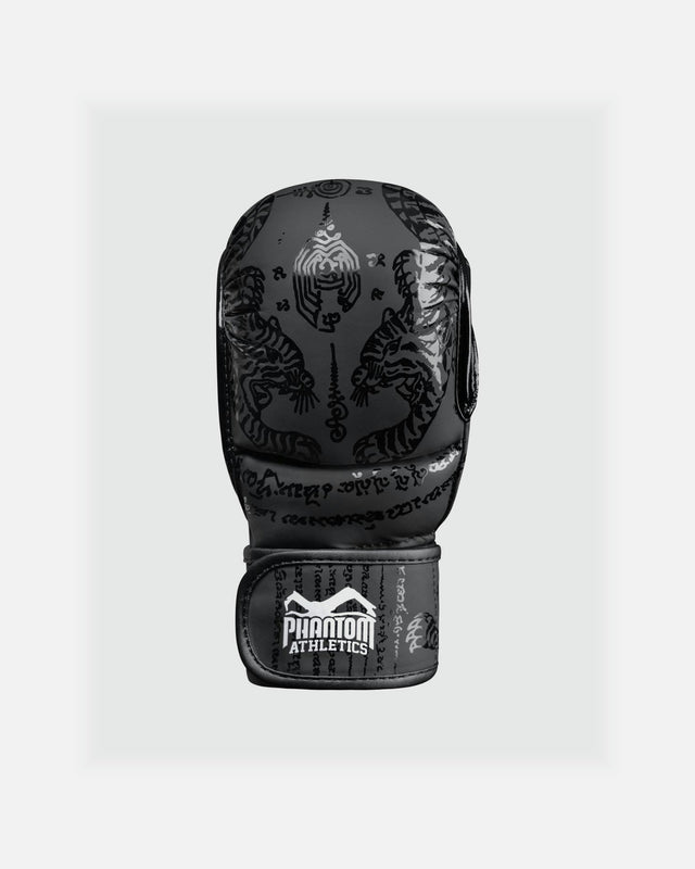 Rękawice MMA Phantom Athletics Sparingowe Muay Thai – Czarne