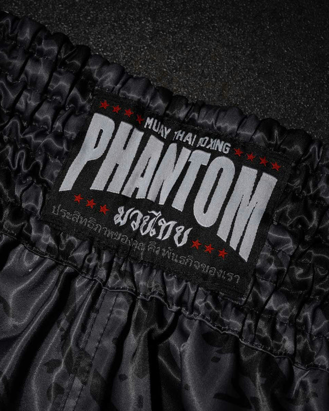 Phantom Athletics Muay Thai Shorts Tiger Camo - Grijs