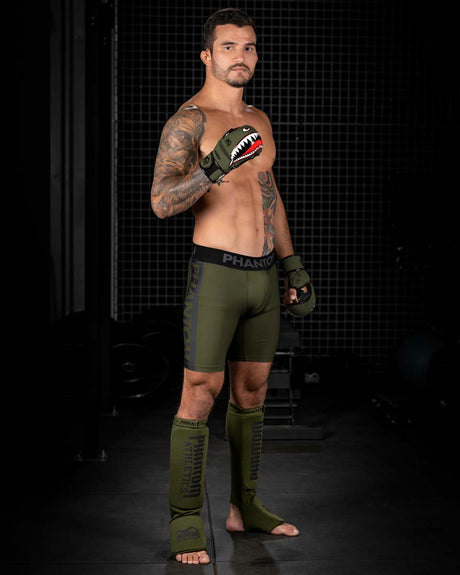 Guanti MMA Phantom Athletics Fight Squad – Verde militare