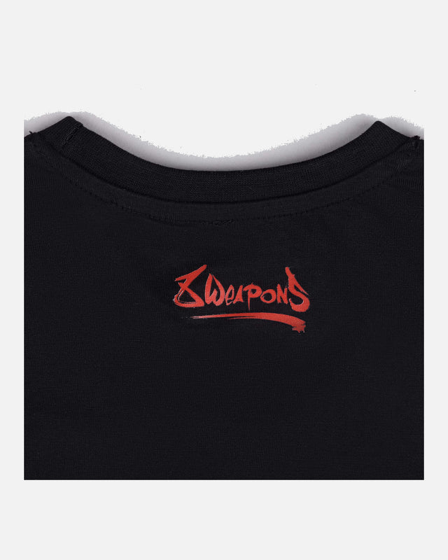 T-shirt 8 WEAPONS Joe – Nero/Rosso