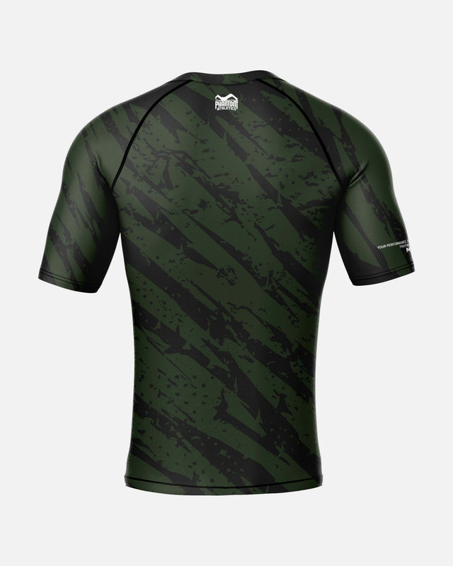 Phantom Athletics Rashguard EVO Camo Tiger – Grön