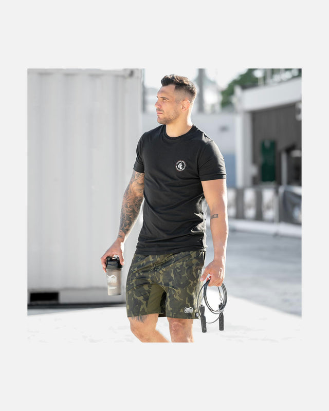 Phantom Athletics Triko Never Back Down – Černé