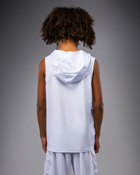 Sudadera sin mangas Venum Elite Niños - Blanco