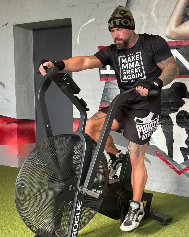 T-shirt d'entraînement Phantom Athletics Trainingsshirt EVO Make MMA Great Again – Noir