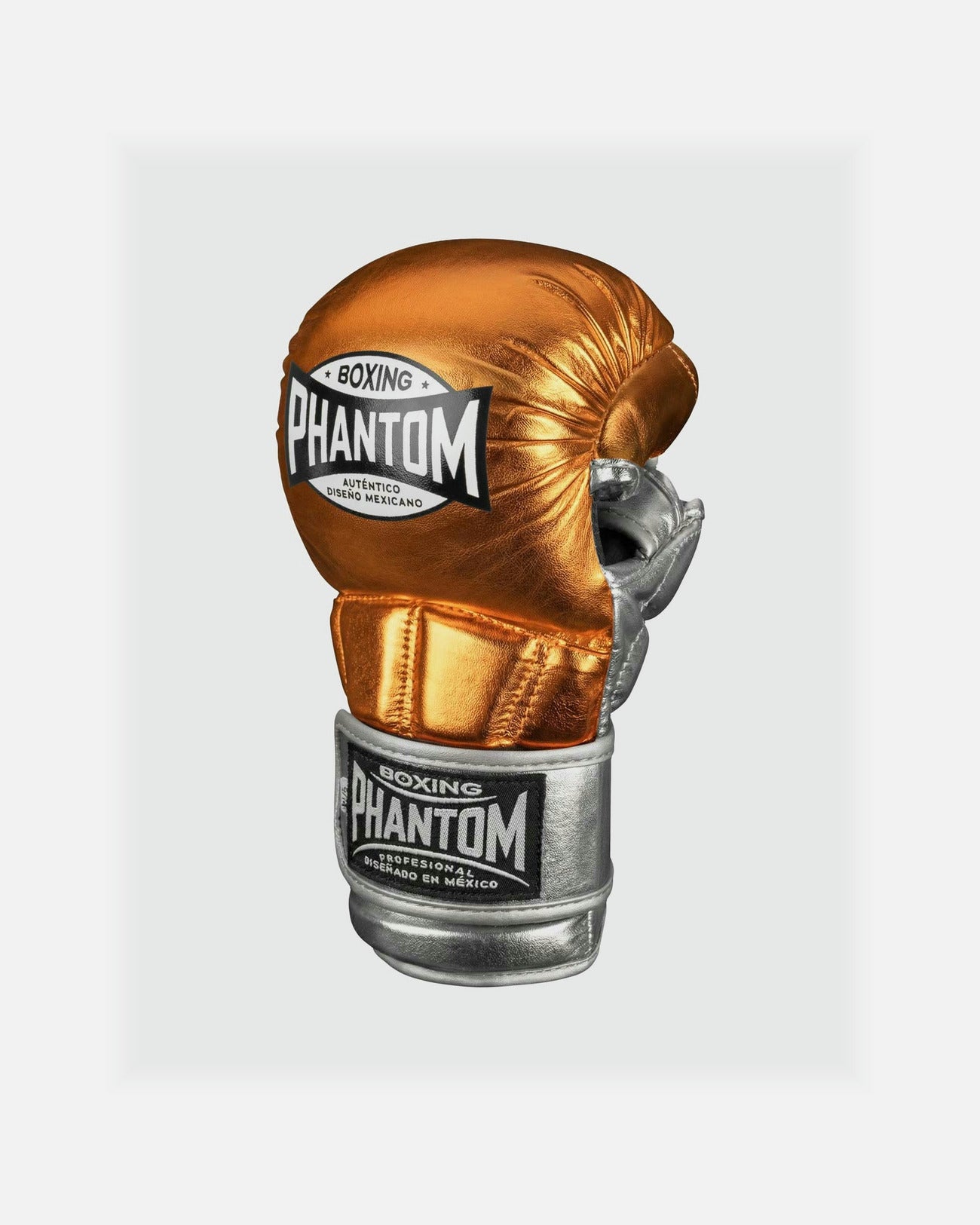 Guantes de MMA Phantom Athletics Mexico – Naranja/Plata