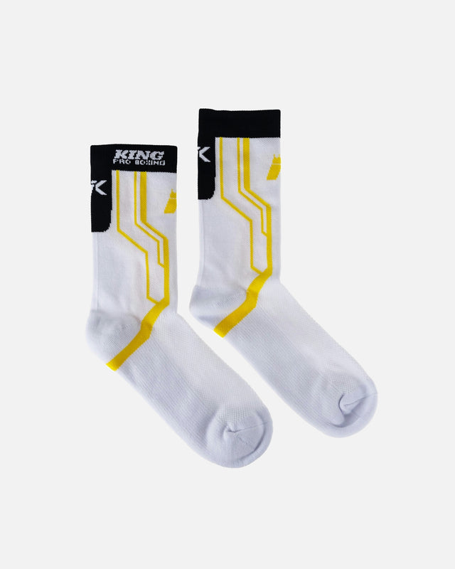 King Pro Boxing Socken Apex Pro – Weiß