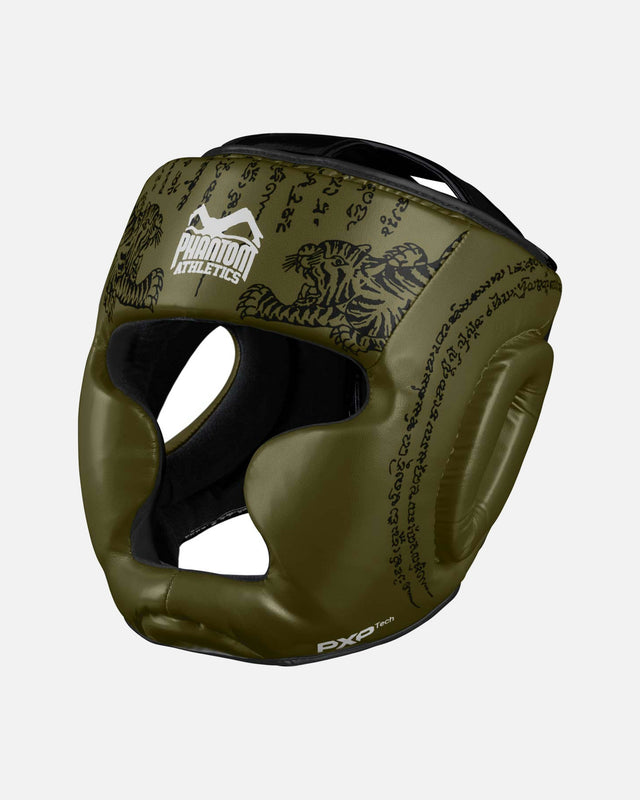 Casco Muay Thai Phantom Athletics – Nero/Oro