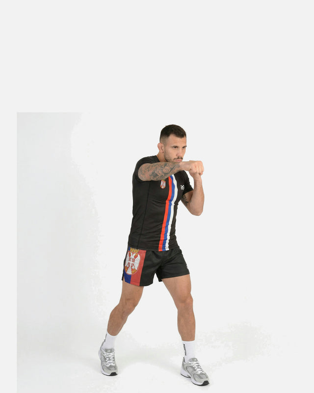 Phantom Athletics Rashguard Team Serbia – Sort
