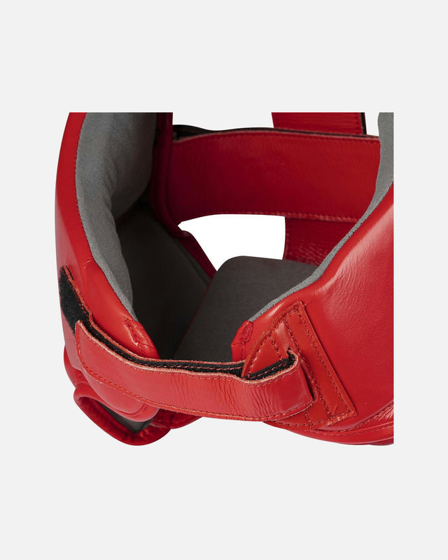 Casco de boxeo Adidas World Boxing – Rojo