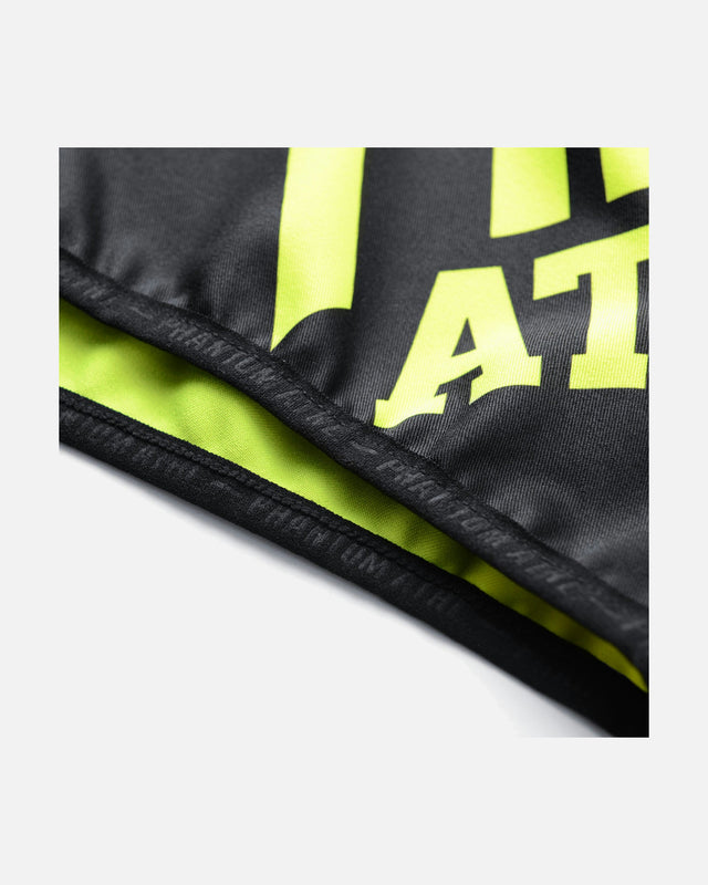 Spodenki Muay Thai Phantom Athletics Revolution – Czarne/Neon