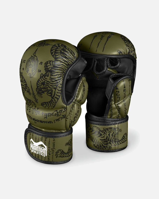 Phantom Athletics MMA sparringshandsker Muay Thai - Frost Hvid