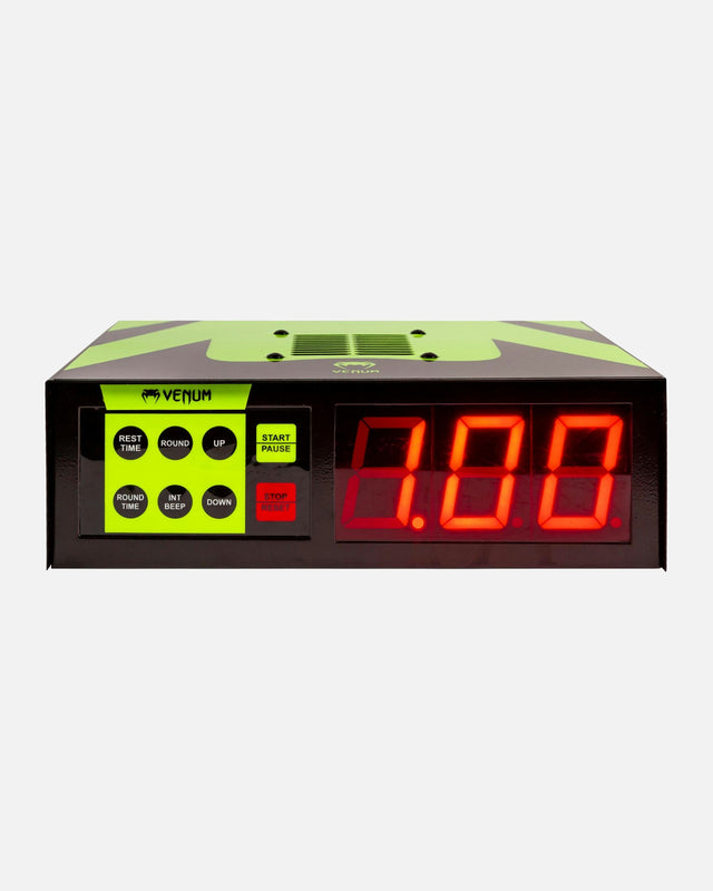 Horloge de boxe Venum – Noir/Jaune