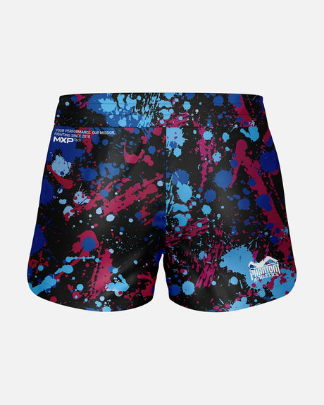 Phantom Athletics MMA Shorts Fusion Splatter – Blue