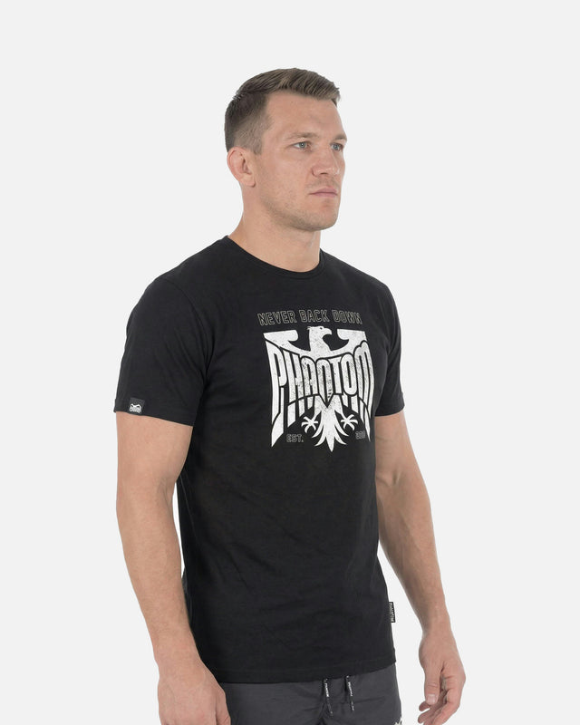 Phantom Athletics T-Shirt Germany Never Back Down - Zwart