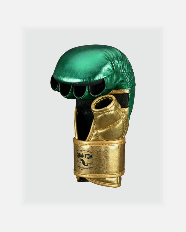 Guanti MMA Phantom Athletics Mexico – Verde/Oro