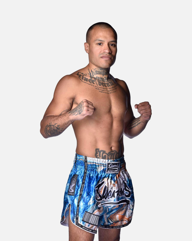Pantaloncini Muay Thai 8 WEAPONS Vivo Vertigo – Multicolore