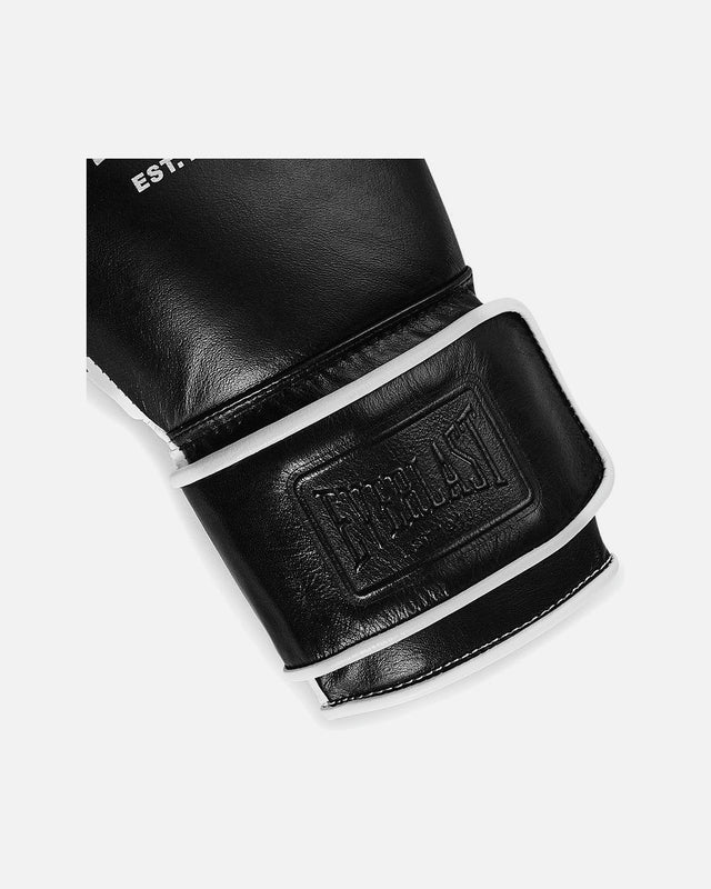 Gants de boxe Everlast Powerlock Pro OG – Noir/Blanc