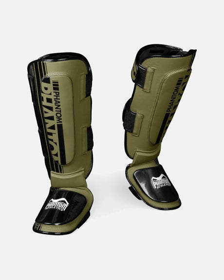 Phantom Athletics Scheenbeschermers APEX Hybrid - Legergroen