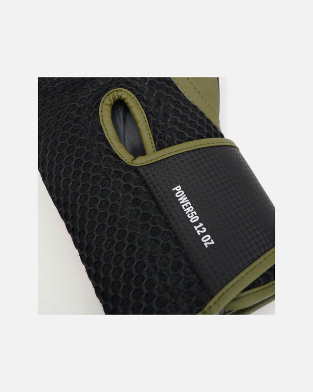 Guantoni da boxe Adidas Power 50 – Verde/Rosso