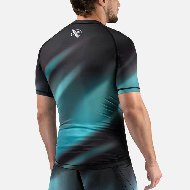 Rashguard Hayabusa Apex Nova Manches Courtes – Turquoise