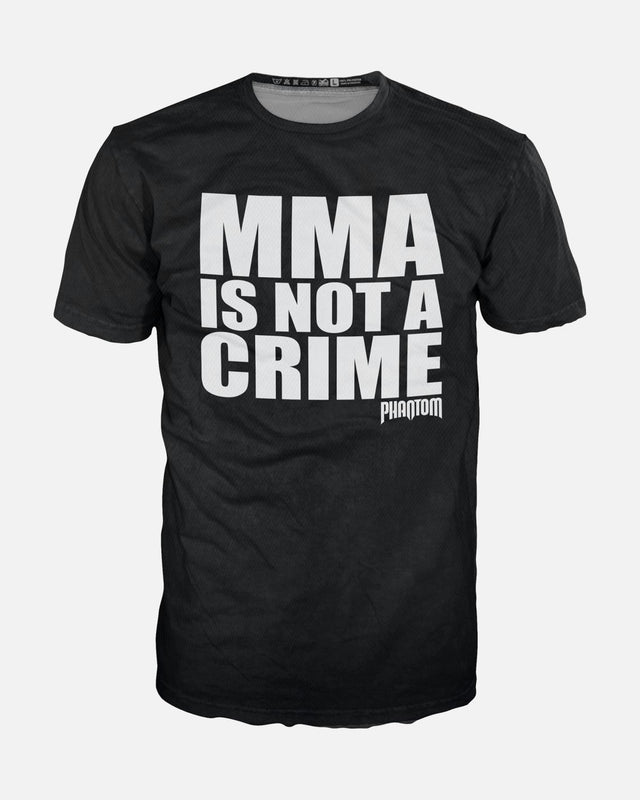 Phantom Athletics T-shirt EVO MMA Is Not A Crime – Svart