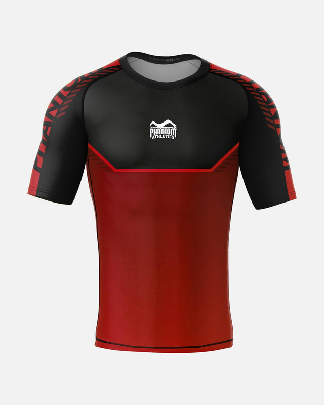 Rashguard Phantom Athletics EVO Apex Krátké rukávy – Modrý