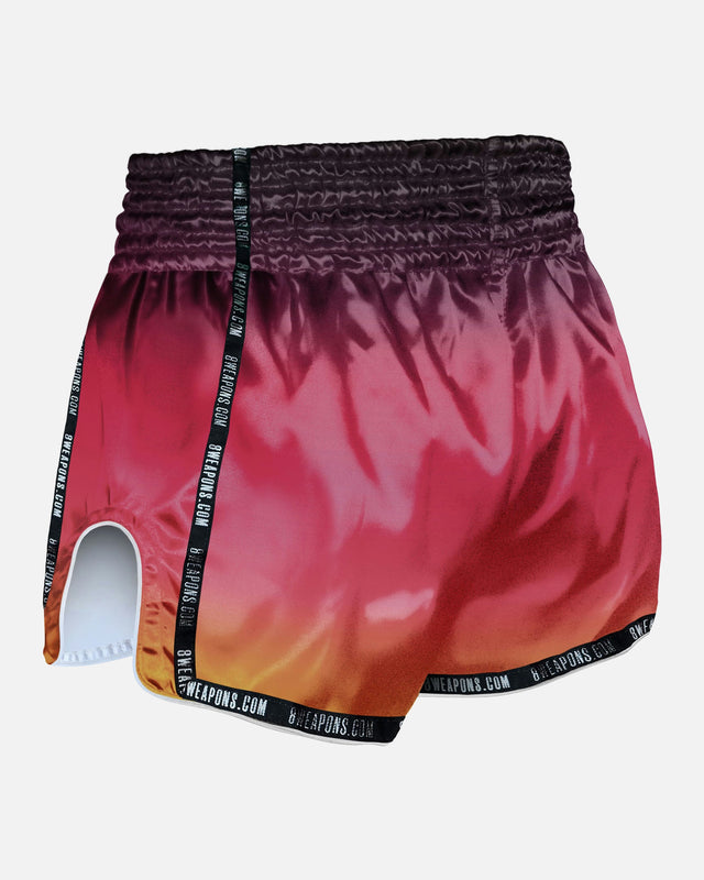 Pantaloni scurți Muay Thai 8 WEAPONS Vivo Sunsphere – Multicolor