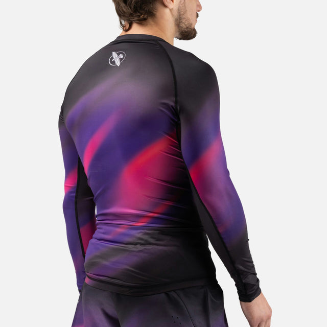 Hayabusa Rashguard Apex Nova Långärmad - Ultraviolett Lila