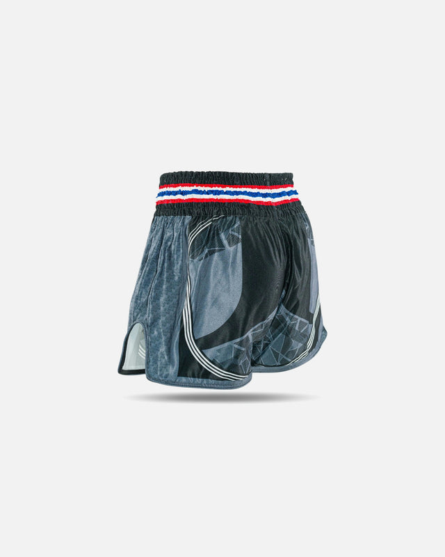 King Pro Boxing Pantaloncini Muay Thai Flag – Nero