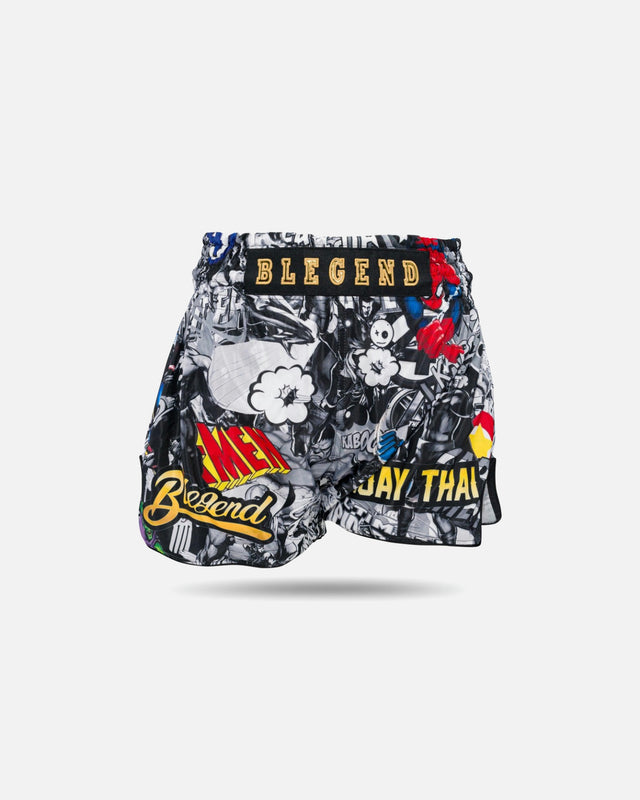 Pantalones de Muay Thai Blegend Legend – Negro