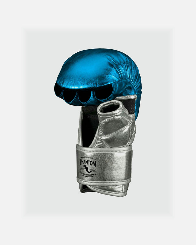 Guanti MMA Phantom Athletics Mexico – Azzurro/Argento