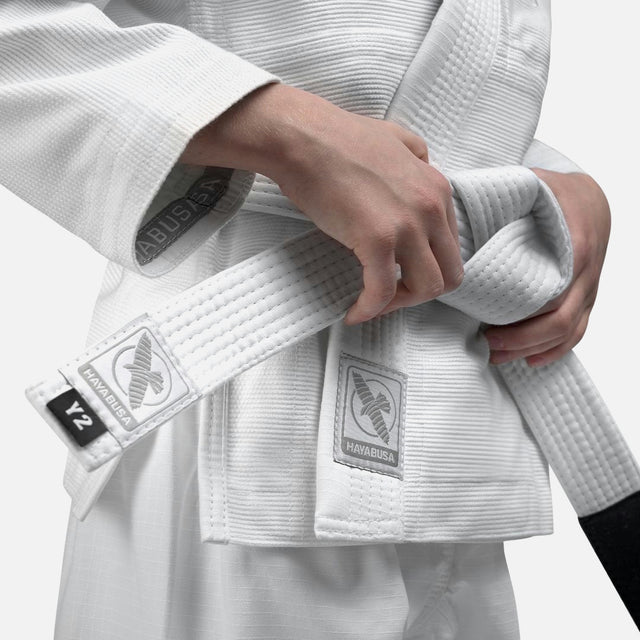 Kimono BJJ Hayabusa Essential Dziecięce – Białe