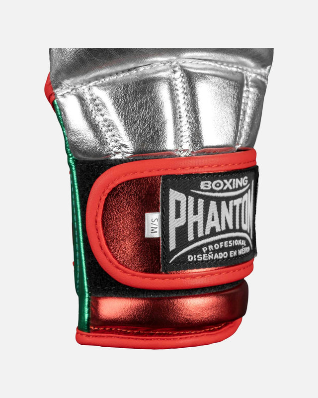 Phantom Athletics MMA-handsker Mexico - Sølv/Grøn/Rød