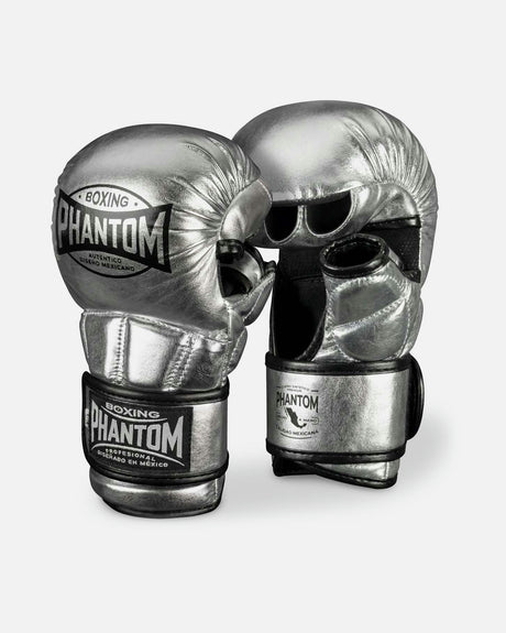 Guantes de MMA Phantom Athletics Mexico – Plata/Negro