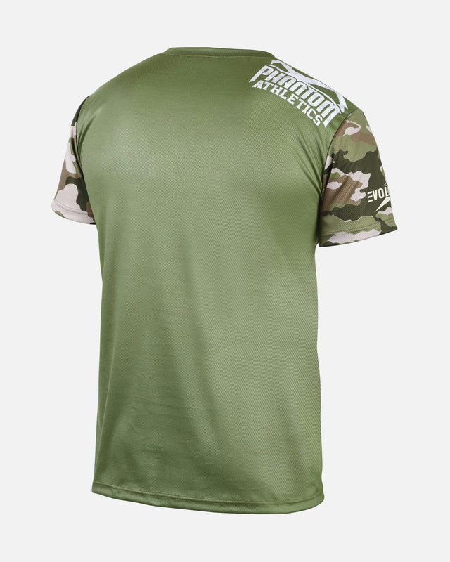 Phantom Athletics Trainingsshirt EVO Warfare – Army Camo